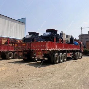 两台2PG1510液压对辊麻豆AV无码发往湖北襄阳