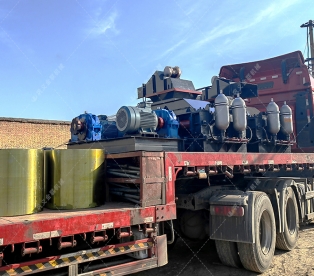 半自动液压直连式对辊麻豆AV无码发货图片