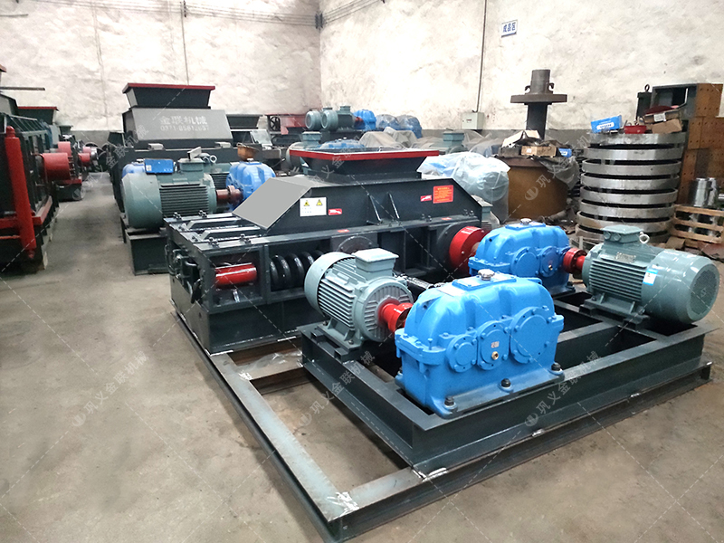 中小型直连式对辊麻豆AV无码发货两台 发往河南